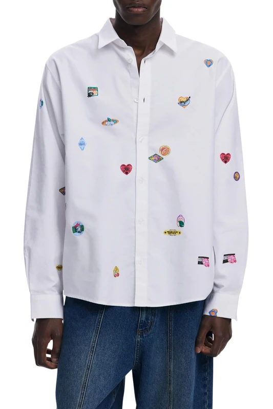 Desigual CAM_SAOPAOLO, 1000 White, L