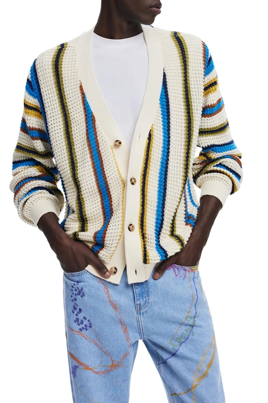Desigual JERS_CADAQUES, 1001 RAW, M White
