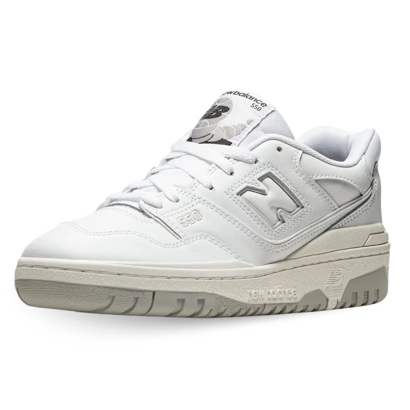 New Balance Boys 550 Sneaker, White White Pb, 6 UK