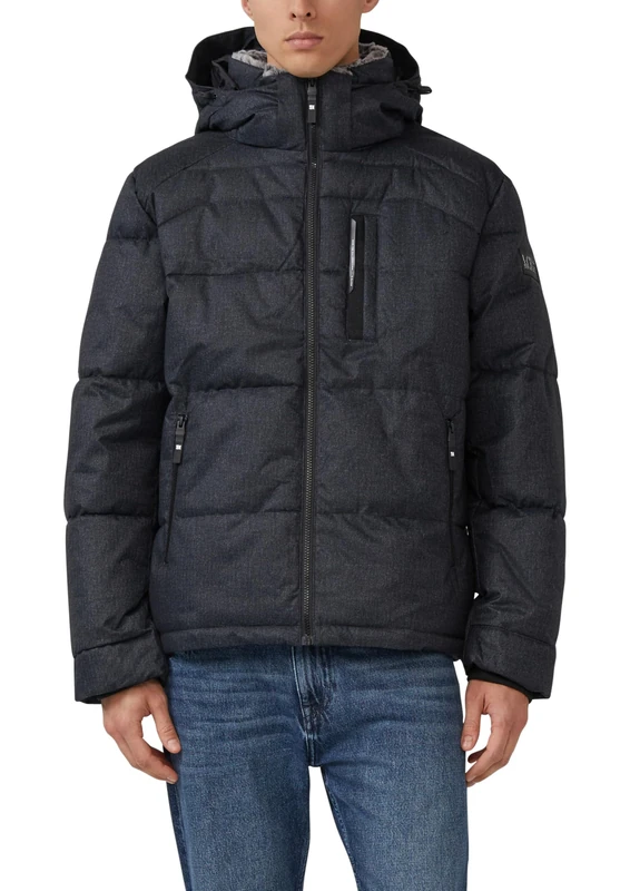 s.Oliver Puffer Jacket with Fake Fur Collar, 59a9, S