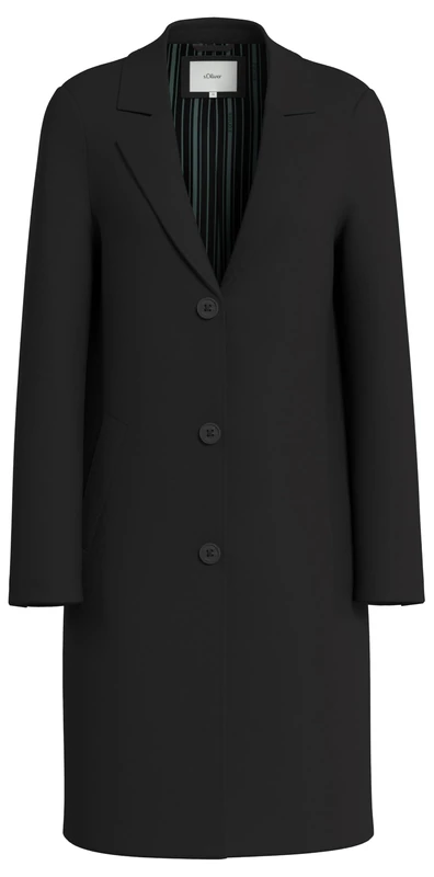 s.Oliver Lapel Collar Coat, 9999, 36