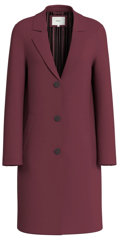 s.Oliver Lapel Collar Coat, 3902, 38 cm