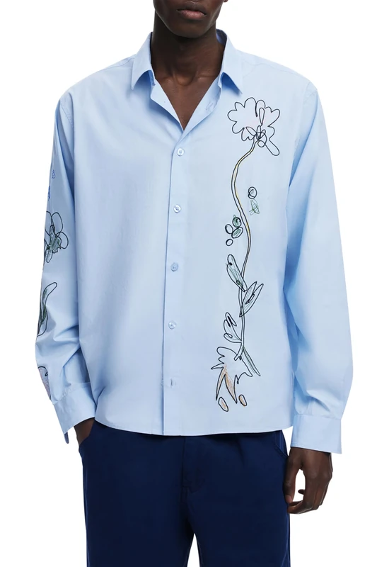 Desigual CAM_Genova, 5033 Shark, M Blue