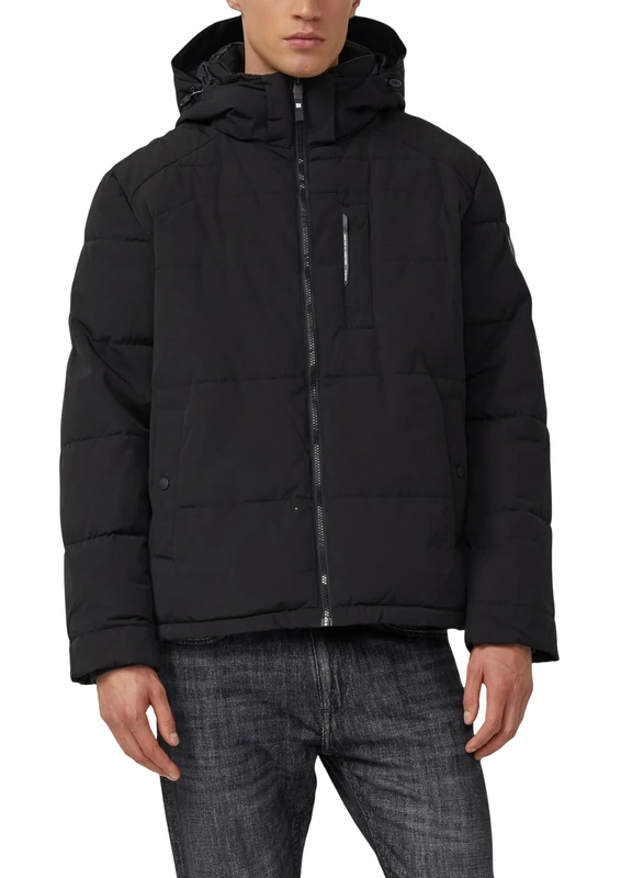 s.Oliver Puffer Jacket with Removable Hood, 9999, XXL