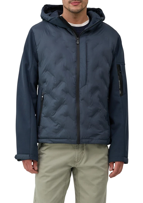 s.Oliver Outdoor Jacket in Fabric Mix, 5922, S - Image 1