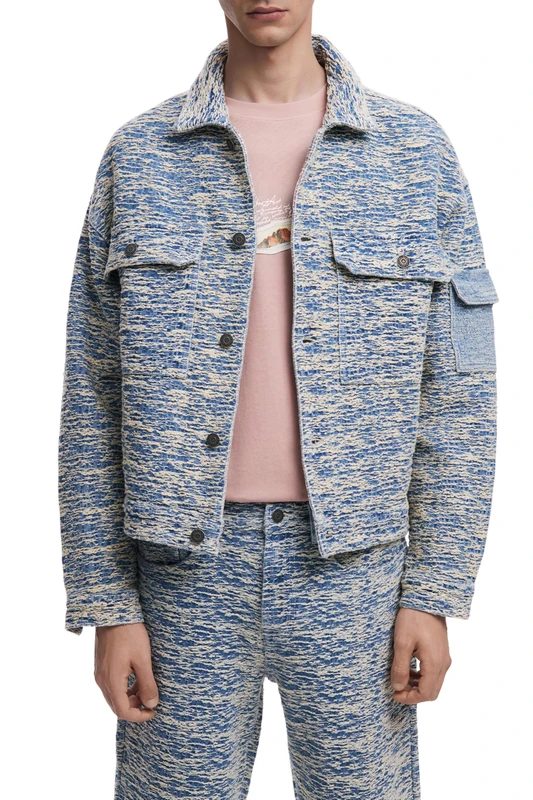 Desigual CHAQ_FANCY O, 5160 DENIM MEDIUM LIGHT, S