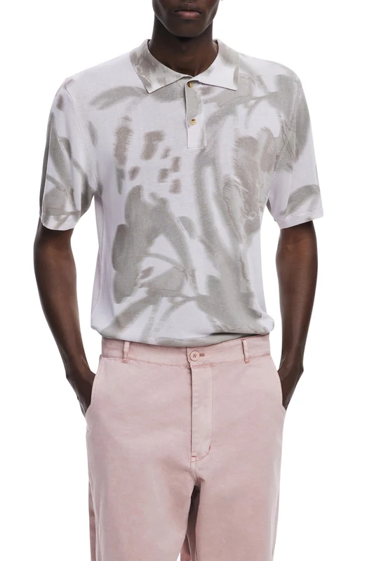 Desigual TS_Flower, 2005 Gray Pearl, XXL