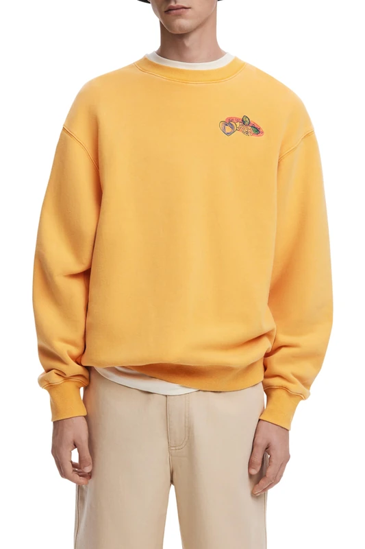 Desigual Sweat_Buda, 7007 Naranja FLUOR, L Orange