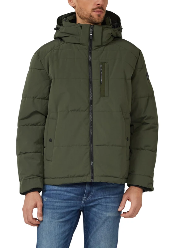 s.Oliver Puffer Jacket with Removable Hood, 7938, XXL