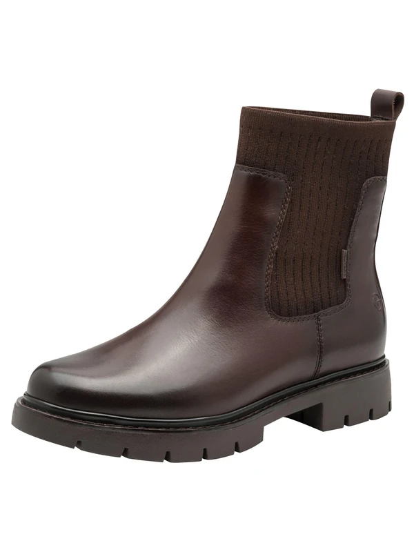 Tamaris Comfort Women’s Chelsea Boots with Zip Water-Repellent, Mocca, 3,5 UK - Image 1