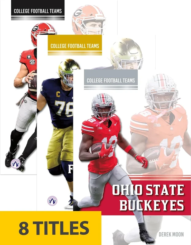 College Football Teams (Set of 8)