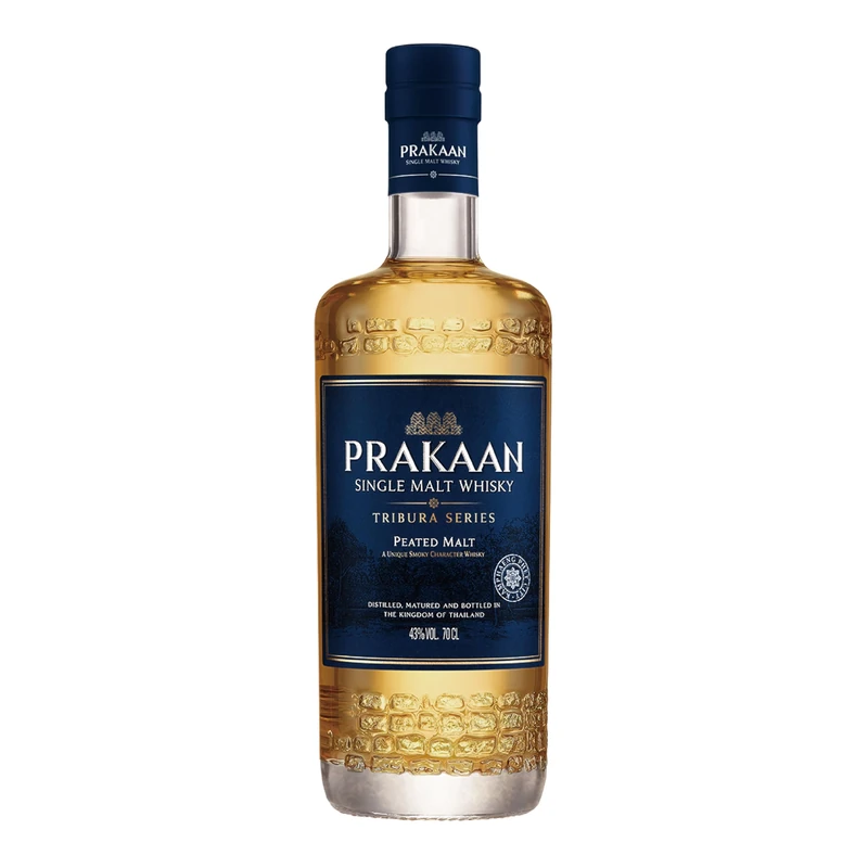 Prakaan Peated Cask Single Malt Thai Whisky, 70cl, 43% ABV