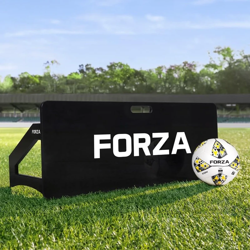 FORZA Football Rebound Board | Durable, Foldable Training Tool for Shooting & Passing Training Drills | Football Rebounder with Adjustable Angles - 3 Sizes (Single, 100cm x 40cm)