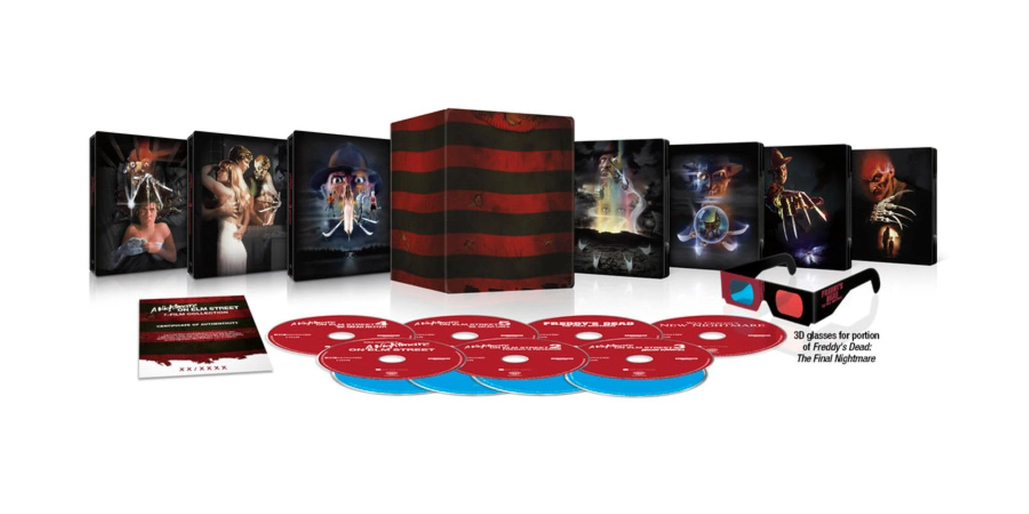 A Nightmare on Elm Street 7-Film Steelbook Collection [4K Ultra HD][1984] [Blu-ray] [Region Free]