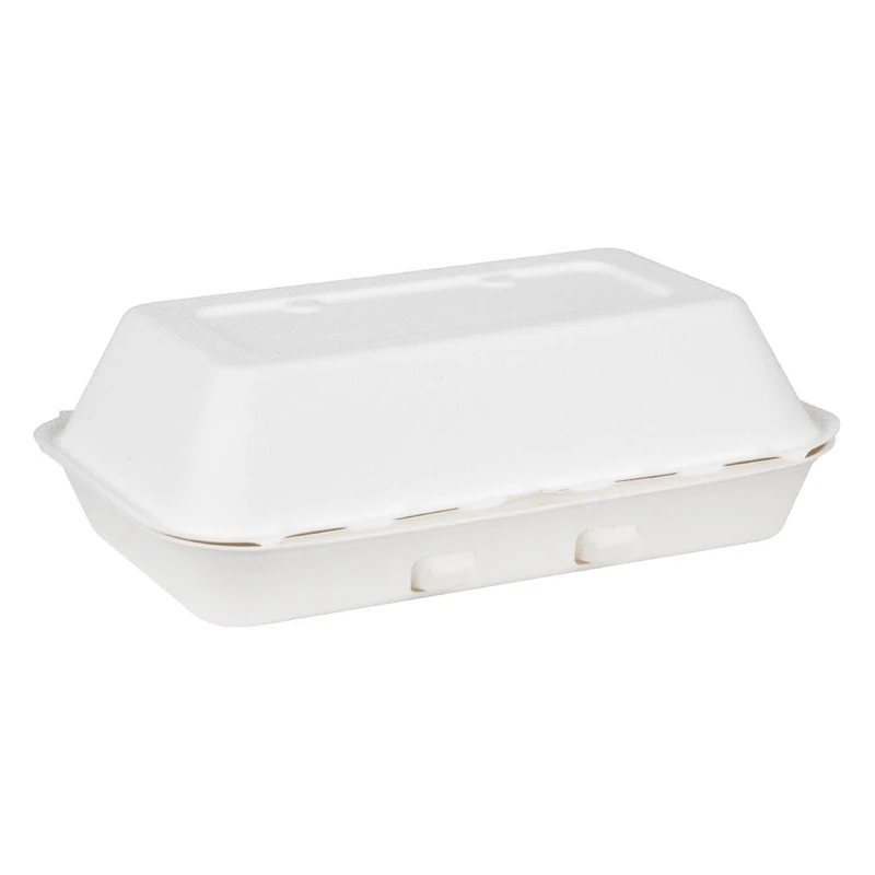 Fiesta Compostable Bagasse Food Container, 9x6'' (Pack 200)