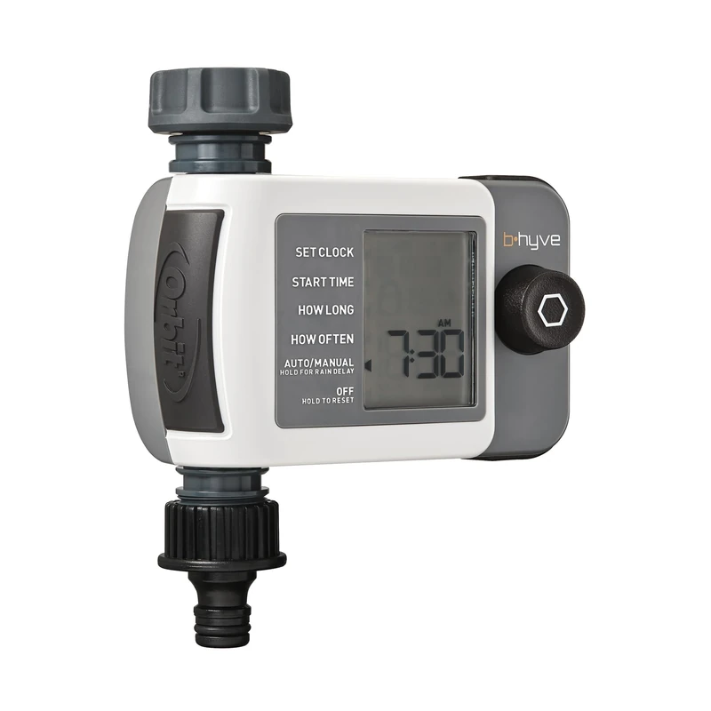 Orbit 94791 – B-hyve Bluetooth XD 1 Output Digital Irrigation Programmer | 3/4 Inch Female Connection to Tap, Includes Automatic Hose Connector | Controllable from App