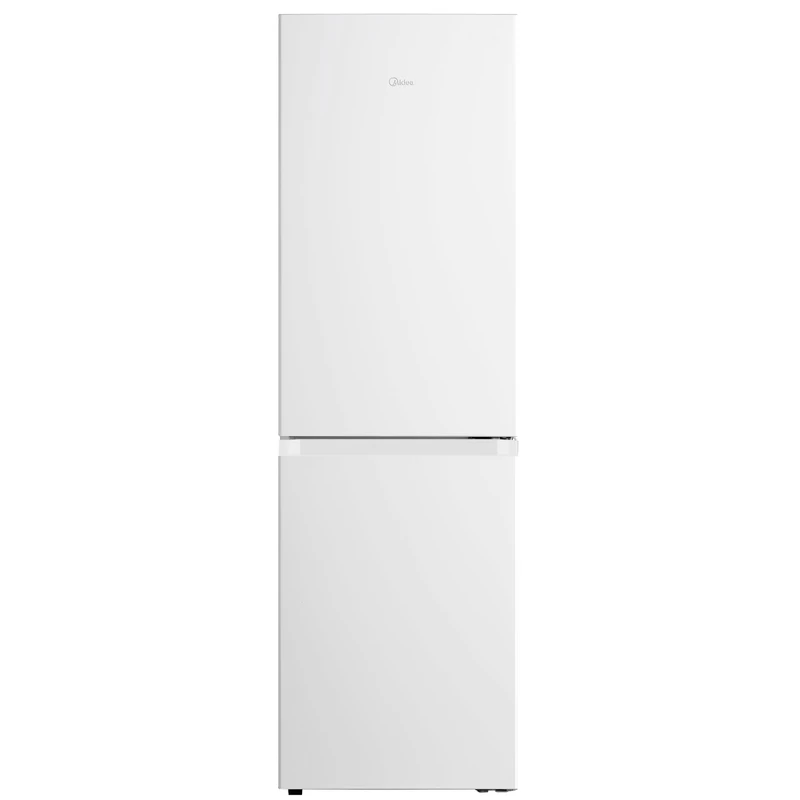 Midea MDRB379FGD01 273L 60/40 Freestanding Fridge Freezer, 173L Fridge, 100L Freezer, Total No Frost, Inverter Compressor, Quick Cooling & Freezing, 54.7W x 63.2D x 180H cm, White