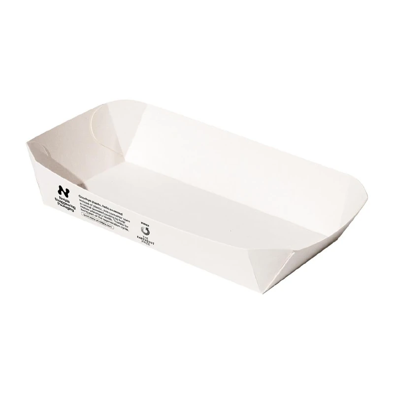 Notpla Tray Rectangular White (Pack 400)