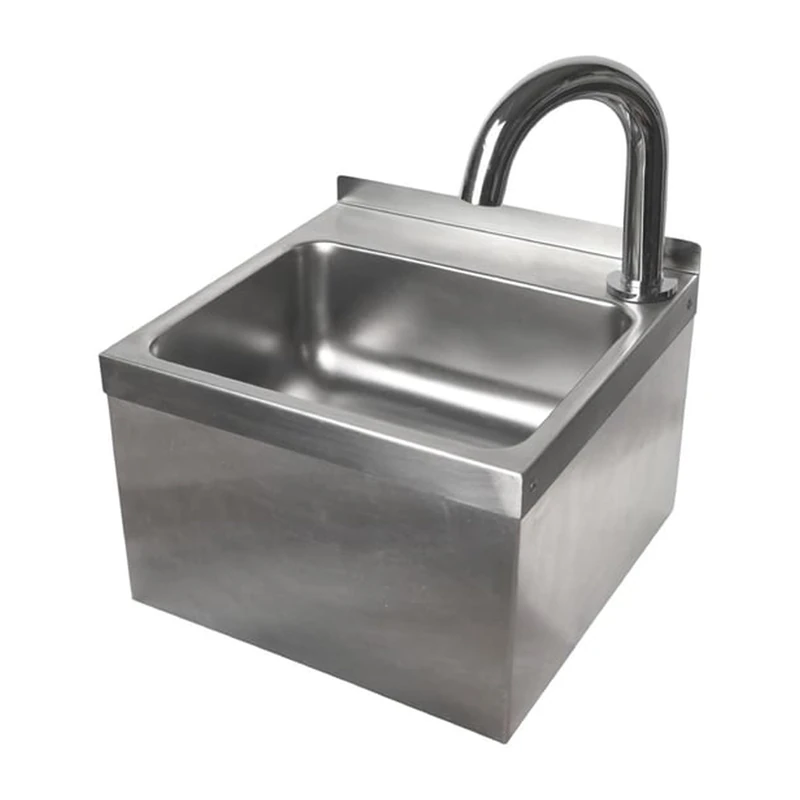 Hydroniks Oxford Hardware Touchless Sensor Wash Hand Basin St/St, 300x300x200mm