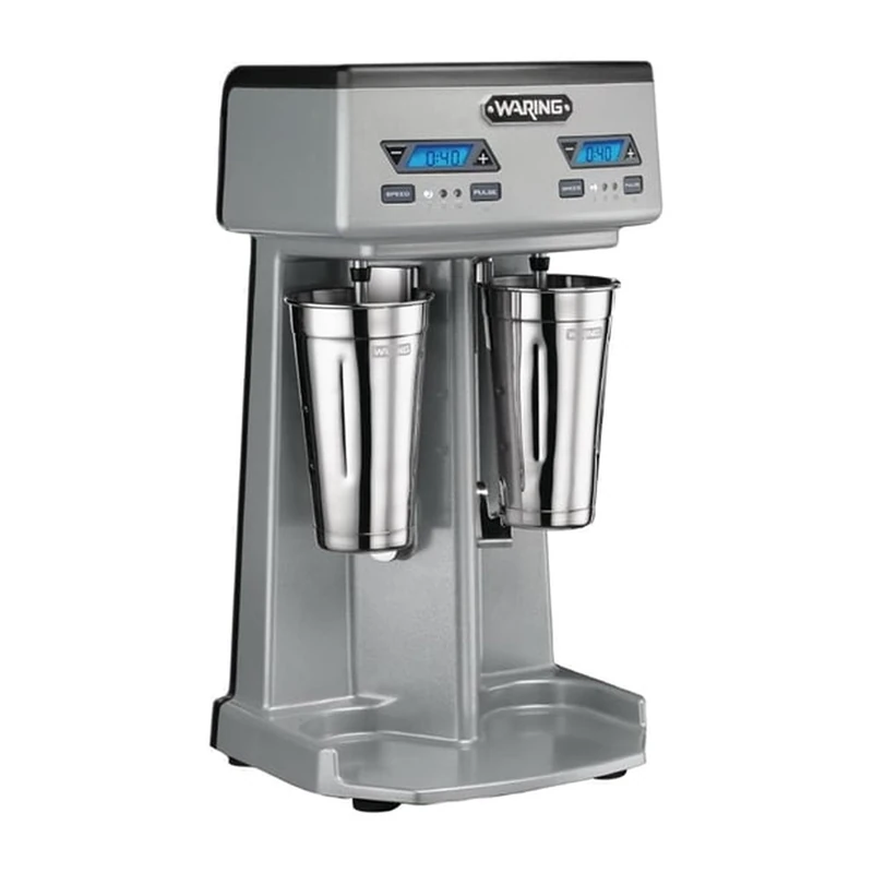 Waring Heavy-Duty Double-Spindle Drink Mixer with Timer