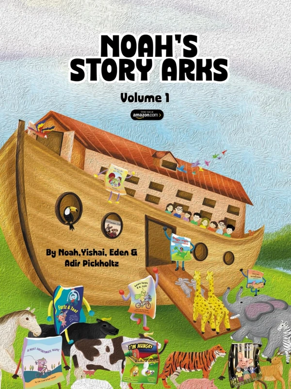 Noah's Story Arks: Volume 1 (Noah's Story Arks >> New & Improved >> Oil Painting & Updated texts) - Image 1