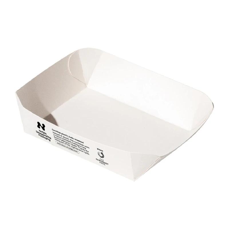 Notpla Tray Square White (Pack 600)