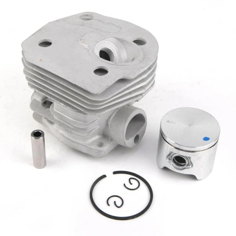 Cylingcolors Cylinder + Piston + Segment Compatible with Husqvarna 350 Chainsaw Diameter 44 mm