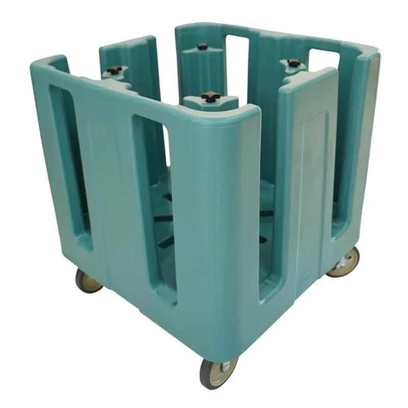 Cambro Compact Adjustable Dish Caddy Slate Blue