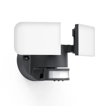 Xanlite 2 Heads IP44 LED Wall Light with Motion Sensor Adjustable and Deactivable 2800 Lumens Equivalent 170W 6500K Cool White