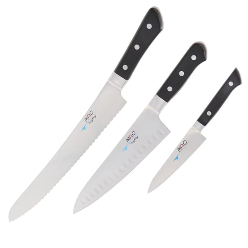 Mac Professional Knife Set (Pack 3), Black