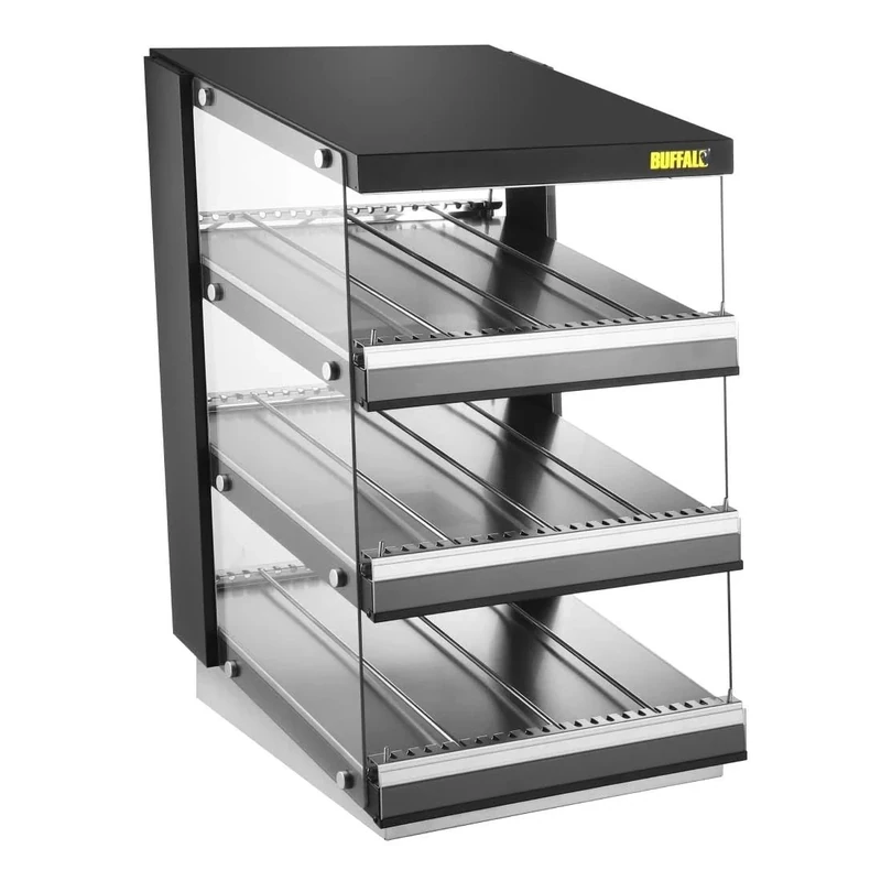 Buffalo Sloped Chute Hot Food Unit, 3 Shelf