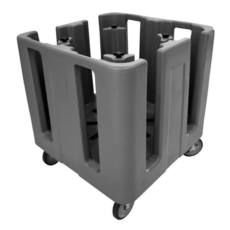 Cambro Compact Adjustable Dish Caddy Black