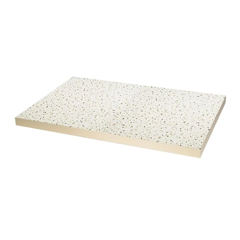 Bolero Terrazzo Style Rectangular Table Top 1100x700mm DZ874