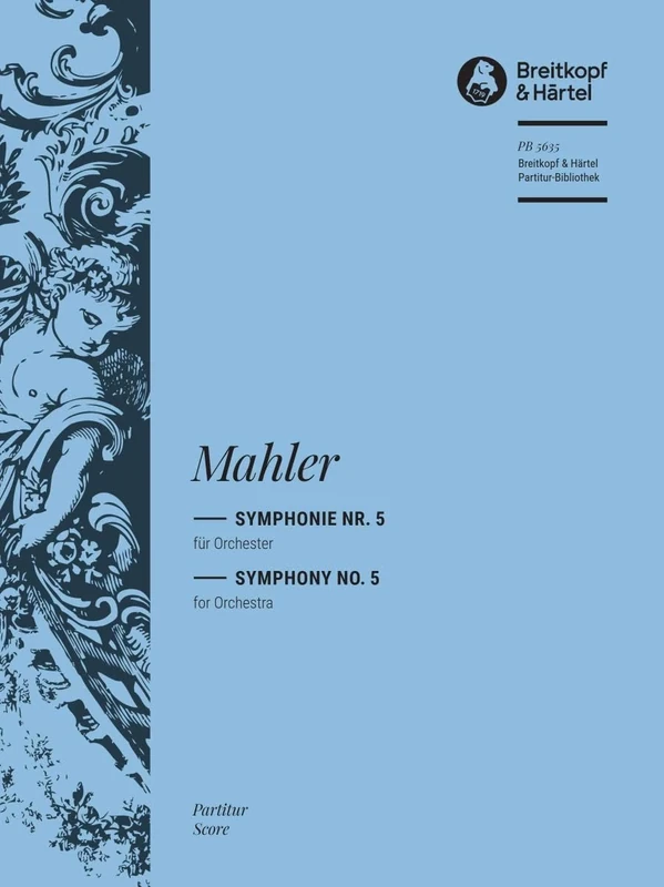 Gustav Mahler: Symphonie Nr. 5 - Orchestra Full Score - Breitkopf Edition (PB 5635)