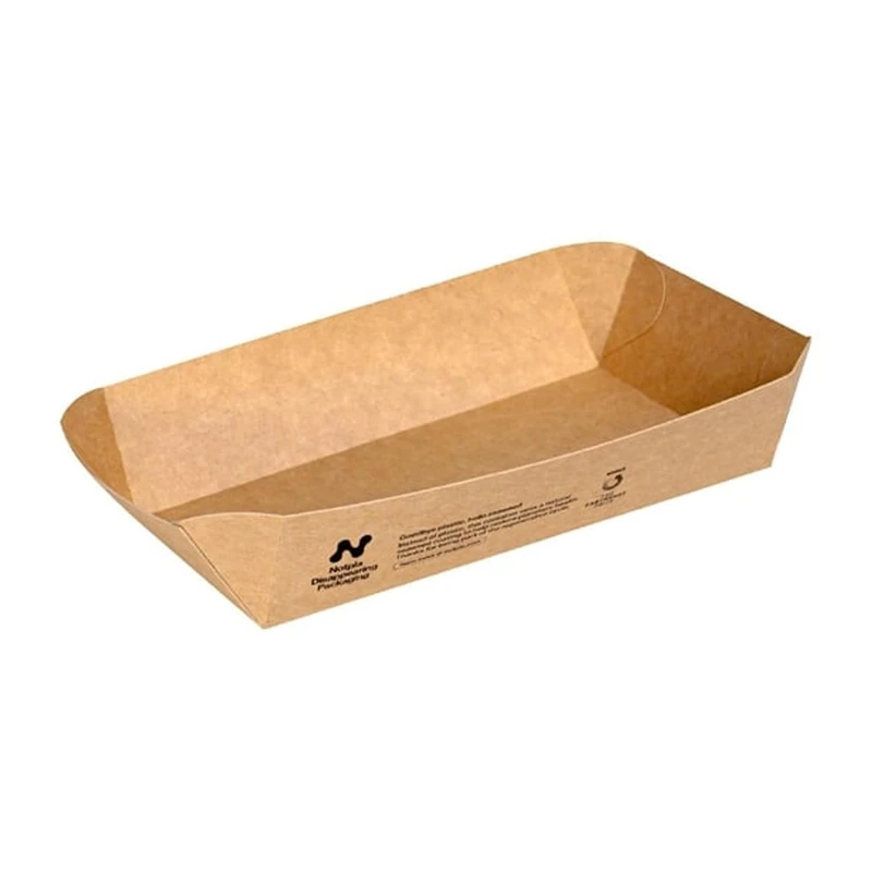 Notpla Tray Rectangular Kraft (Pack 400)