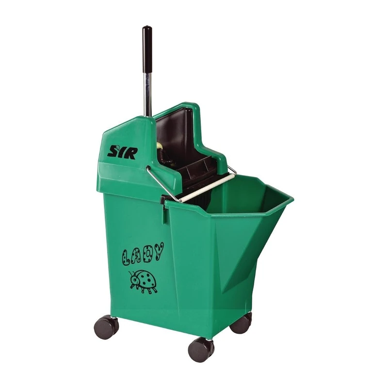 Scot Young SYR NU Lady 2 Combine System Mop Wringer Bucket Green, 9 L