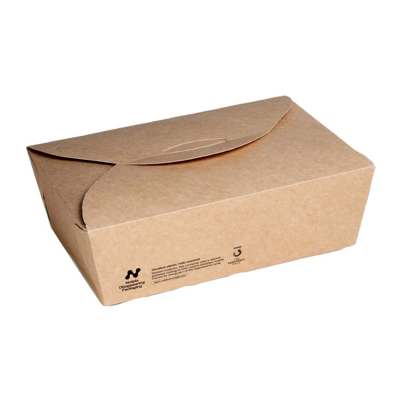 Notpla Box Large Kraft, 1750ml (Pack 220)