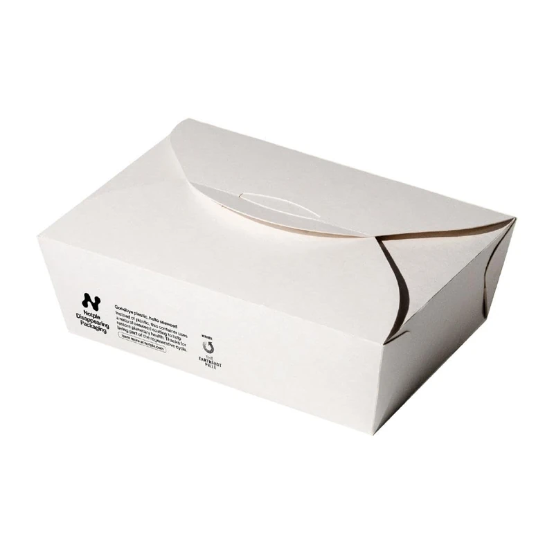 Notpla Box Large White, 1750ml (Pack 220)