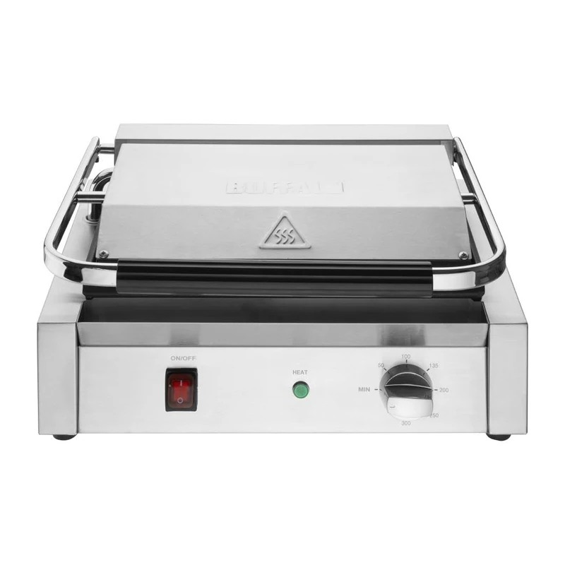 Buffalo Bistro Large Contact Grill Flat/Flat Plate