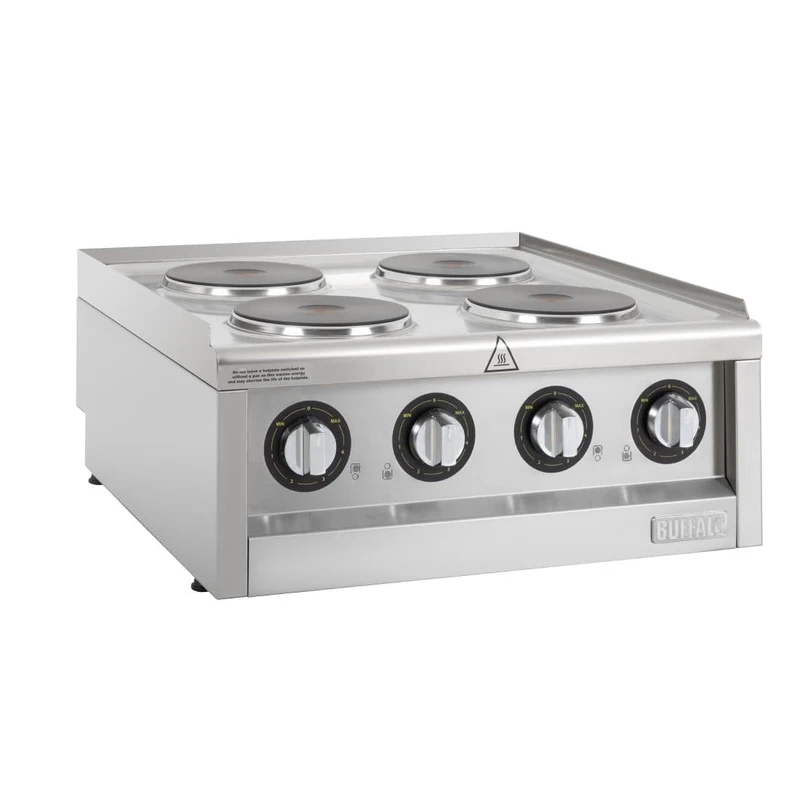 Buffalo 600 Series 4 x Electric Boiling Tops - Image 1