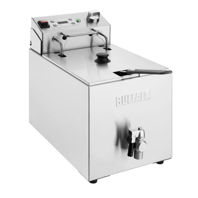 Buffalo Single Fryer, 1x8Ltr 2.9kW with Timer