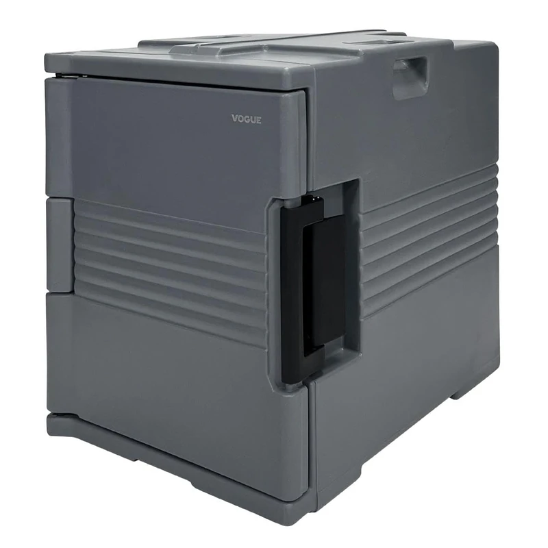 Vogue Thermal Box Front Loading Box Grey for GN Pan Size, 465x610x630mm