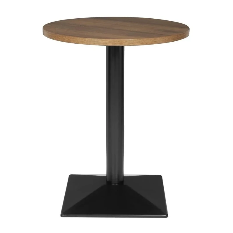 Bolero Complete Round Table 600mm - Indoor Kitchen, Bar, Restaurant Dining Table CH993