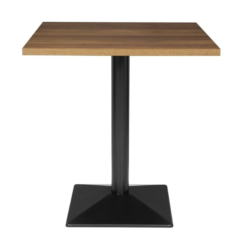 Bolero Complete Square Table 700mm - Outdoor Garden, Patio, Restaurant, Café Furniture Table CH992
