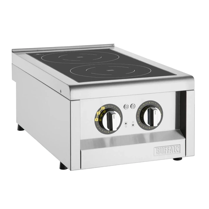 Buffalo 600 Series Induction Hob, 2 Zone