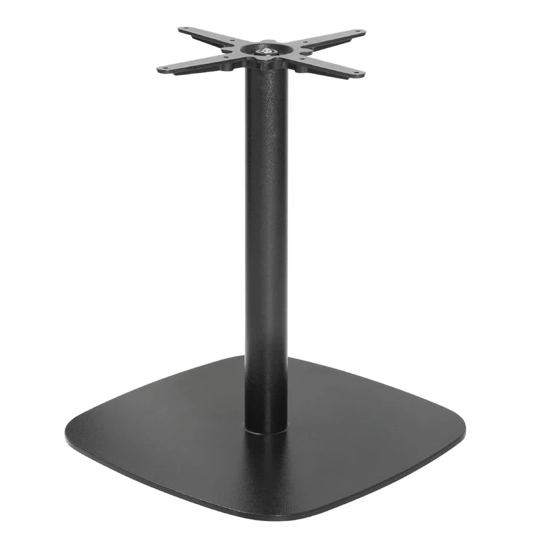 Bolero Black Cast Iron Table Base 720x600mm FU547