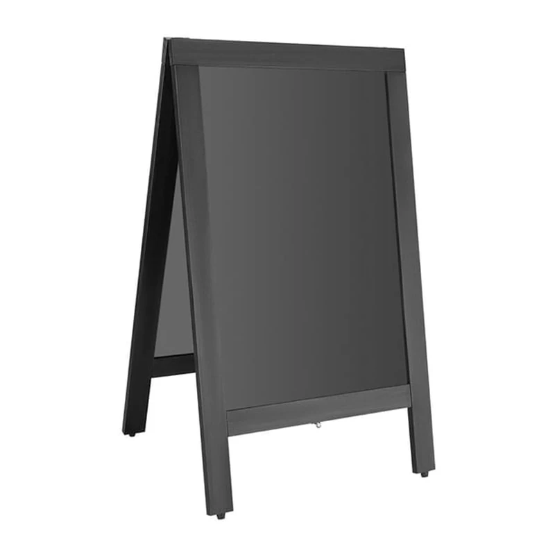 Olympia Pavement Board Black Wooden Frame, 500x850mm