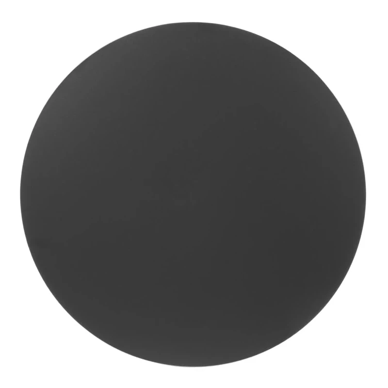 Bolero Matte Black Round Outdoor Table Top 600mm FU531