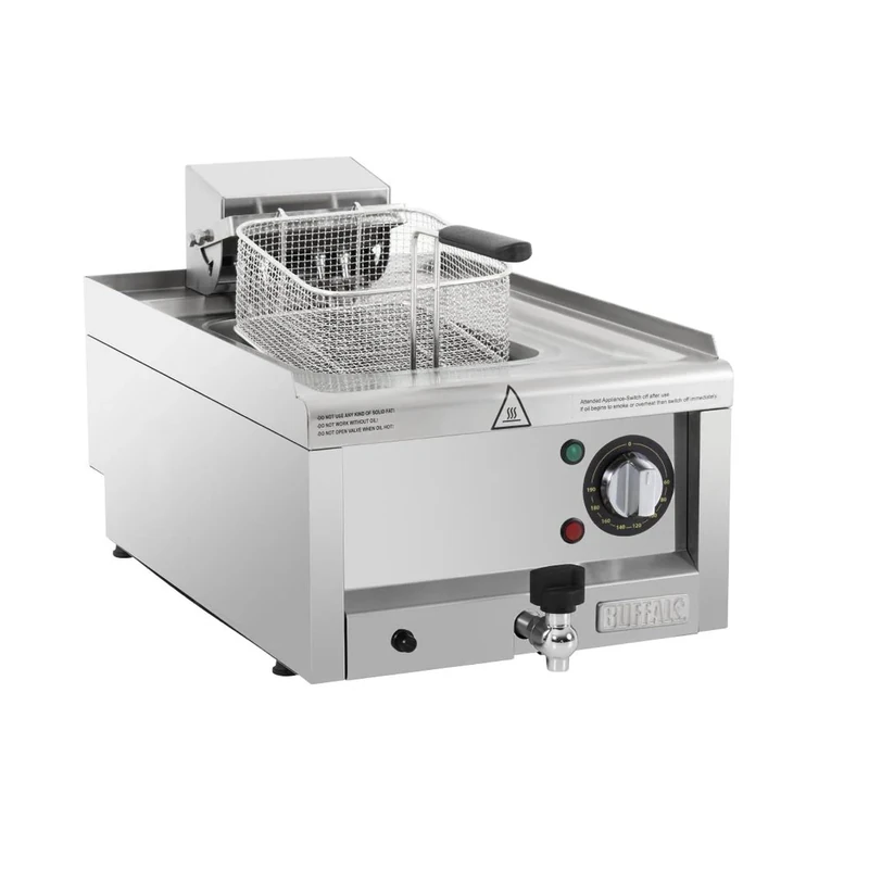 Buffalo 600 Series Single Electric Fryer, 8Ltr