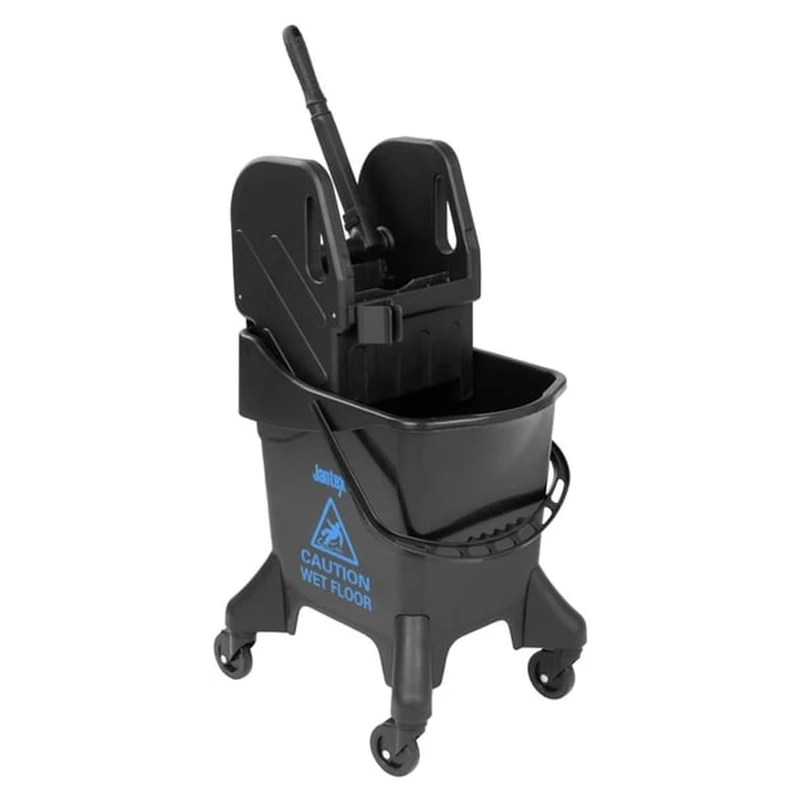 Jantex Tall Mop Bucket & Wringer Blue Print, 21 L